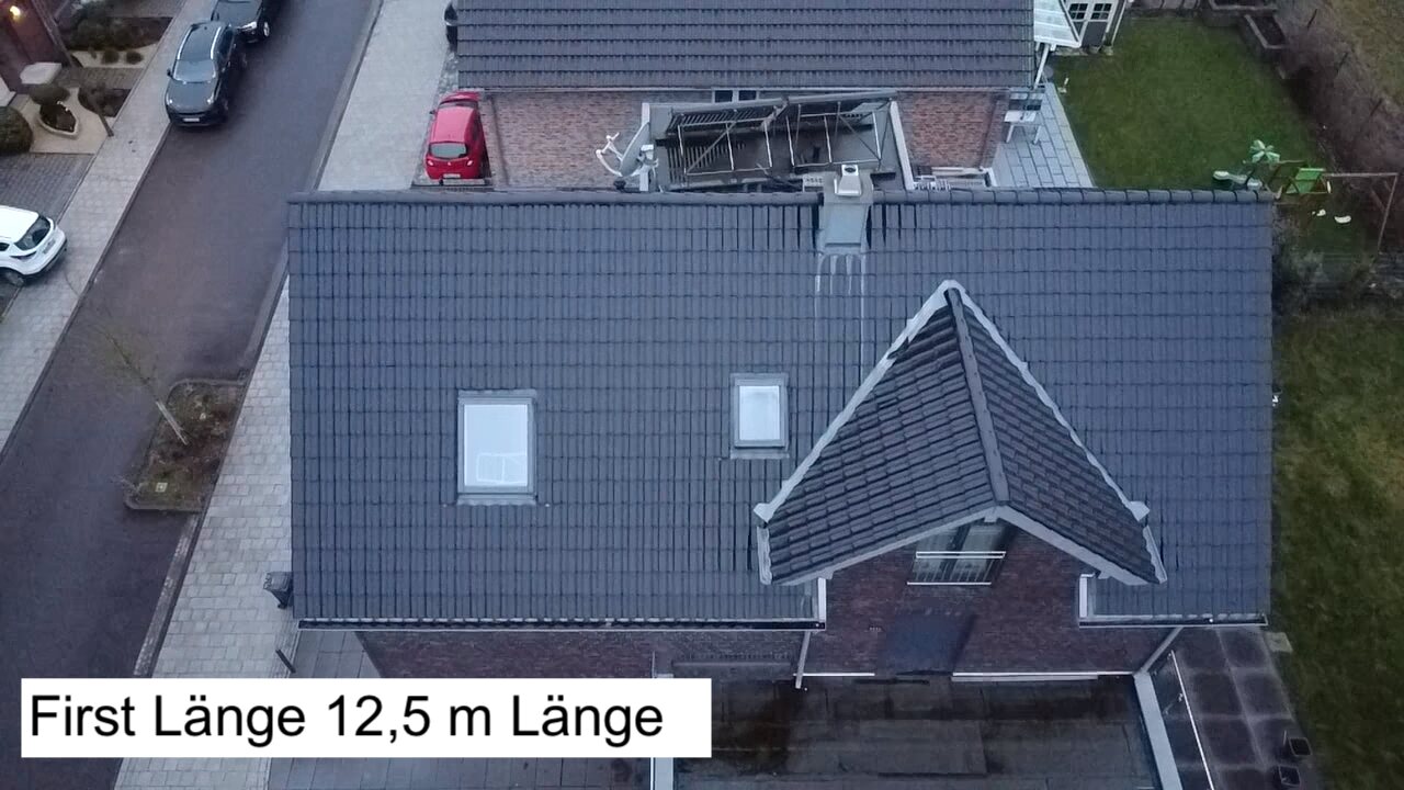 Dach vorher ohne Solaranlage